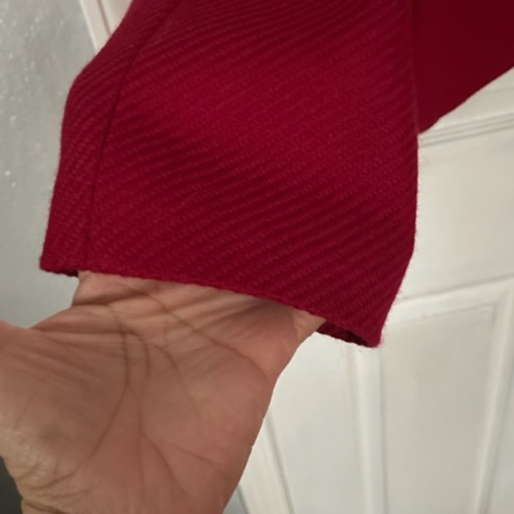 Talbot's Single Button Red Jacket Size 4 Petite - image 5